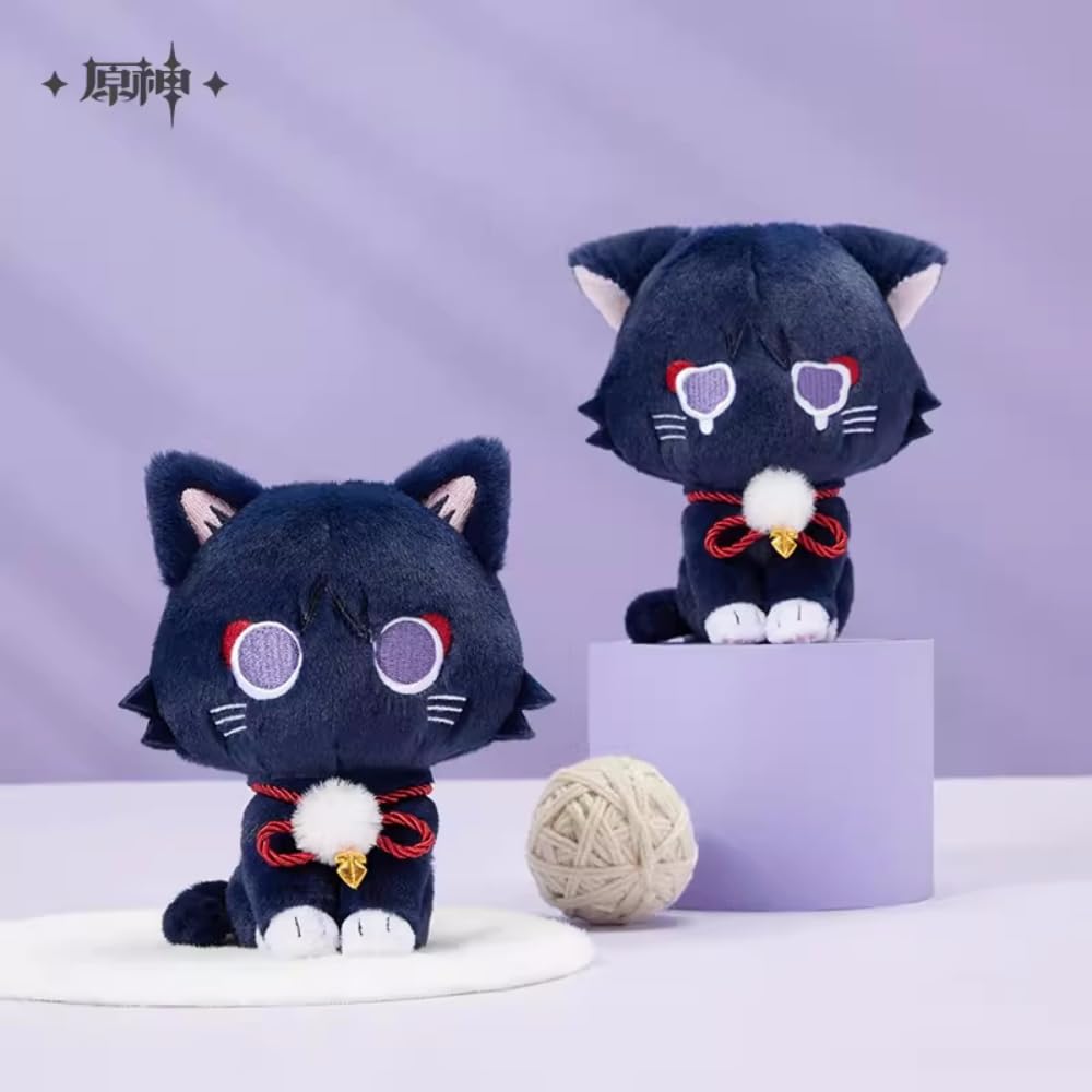 Genshin Impact Wanderer/Fairytale Cat Series Plush Toy, Sad Face Ver. Plush Mascot, Anime Accessories, Genshin Impact Official Merchandise