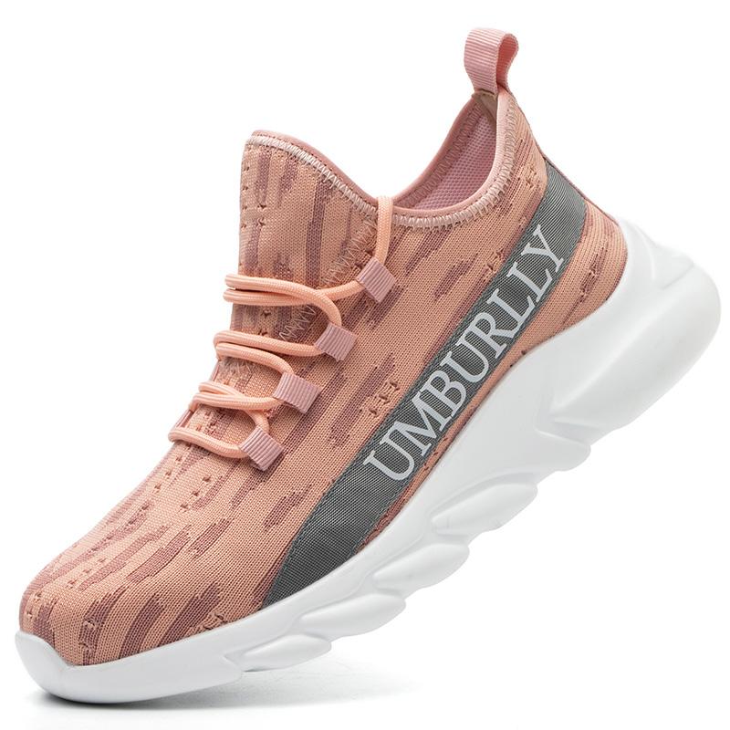 

Новые женские кроссовки с защитой от проколов, дышащие, со стальным носком, защитные ботинки для строительства, рабочие защитные ботинки 36 розовый