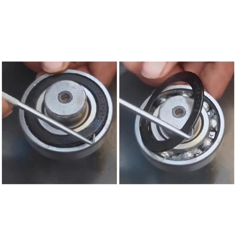 Heavy Duty Snap Ringing Pliers Kit Internal & External Circlip Tool 10 Piece For Car Brake System And Machinery Maintenance