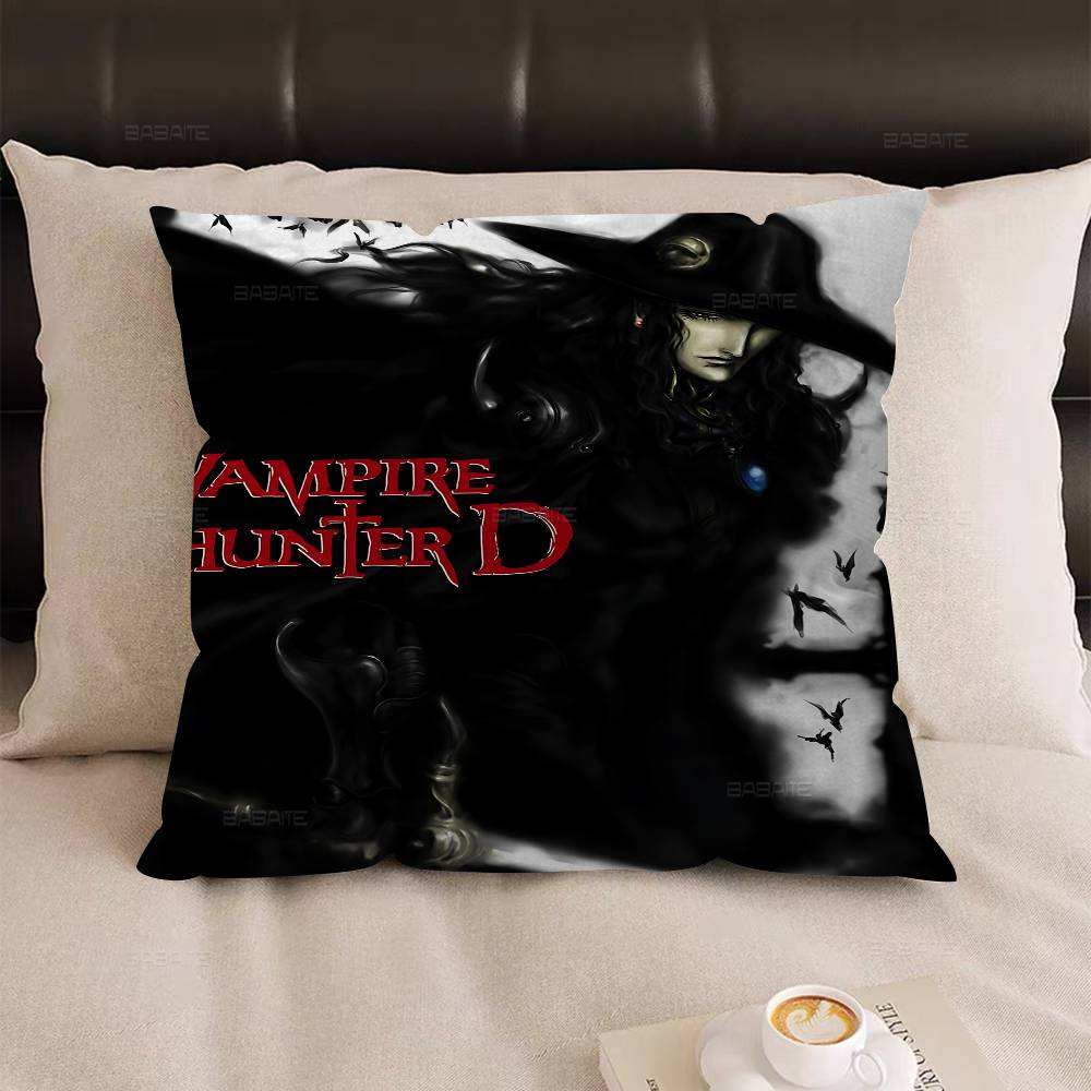 Vampire Hunter D Classic Pillowcase Toon Gift Cushion Cover Bedroom Home Sofa Chair Seat Decor Pillow Case
