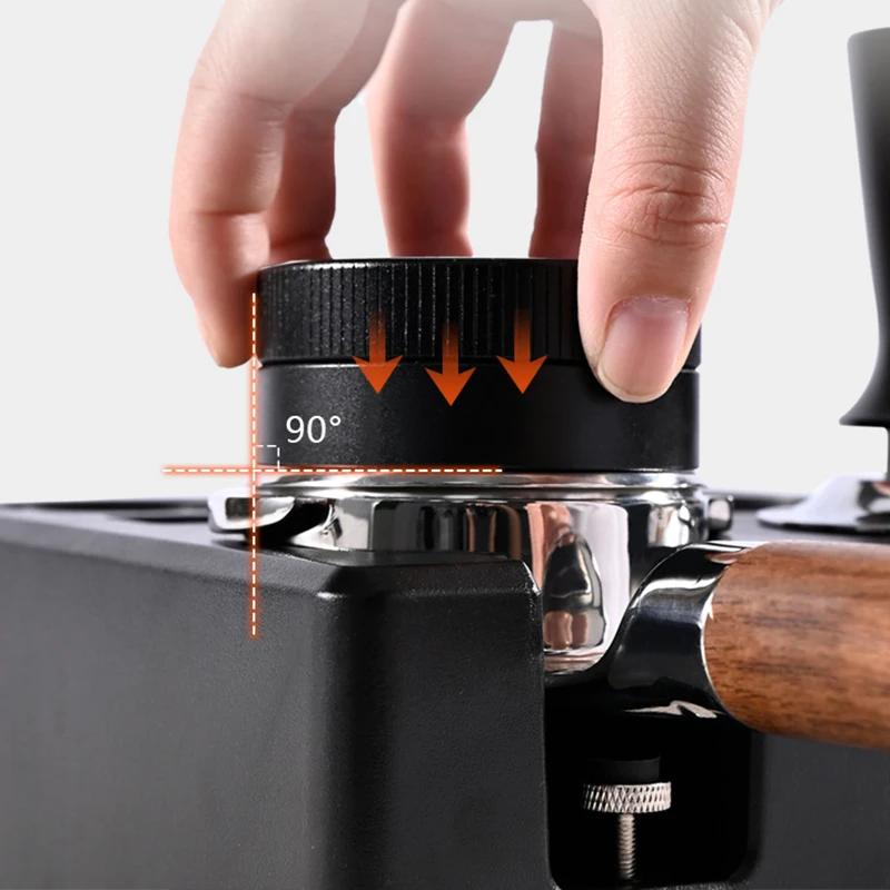 Kaffee-Tamper-Station 51mm 54mm 58mm Siebträgerhalter Ständer Matte für Delonghi Breville E61 Espressomaschinen Zubehör Barista Werkzeuge