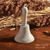 Retro Cast Iron Hand Bell Multi-Purpose Bells for Craft Wedding Decoration Alarm School Church Classroom Bar Hotel Vintage Bell