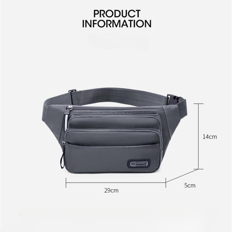 Sports Outdoor Backpack, Multifunctional, Waterproof Waist Bag, Men's and Women's, Large Capacity, Mobile Phone Bag, Outdoor Sports Accessories