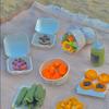 Linen Tablecloth with Tassel 180x130CM Camping Ground Cloth Outdoor Picnic Mat  each Outing