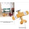 Vintage Schmiedeeisen Kleine Flugzeug Modell Ornamente Kreative Auto Innen Zinn Flugzeug Hause Desktop Dekoration Handwerk Ornamen