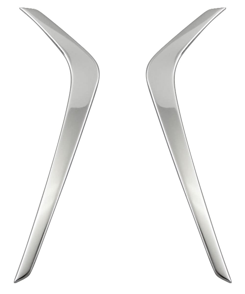 

BRIGHTZ Sakura B6AW Finish Stainless Steel Plated Fog Light Moulds SAKURA Ultra-Mirror (2-Piece Set) [FRO-ETC-MID-001]