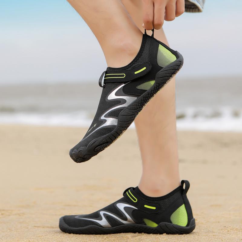 

Новые мужские и женские пляжные спортивные туфли для ручья, легкие, нескользящие, для заброда, для пар, для плавания, для пляжа-амфибии 46