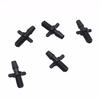 50 Pcs 3/5 Mm Hose Barbed Connector Double Ways 5 Mm Screw Thread Micro Irrigation Drip Articles Hose Accessories