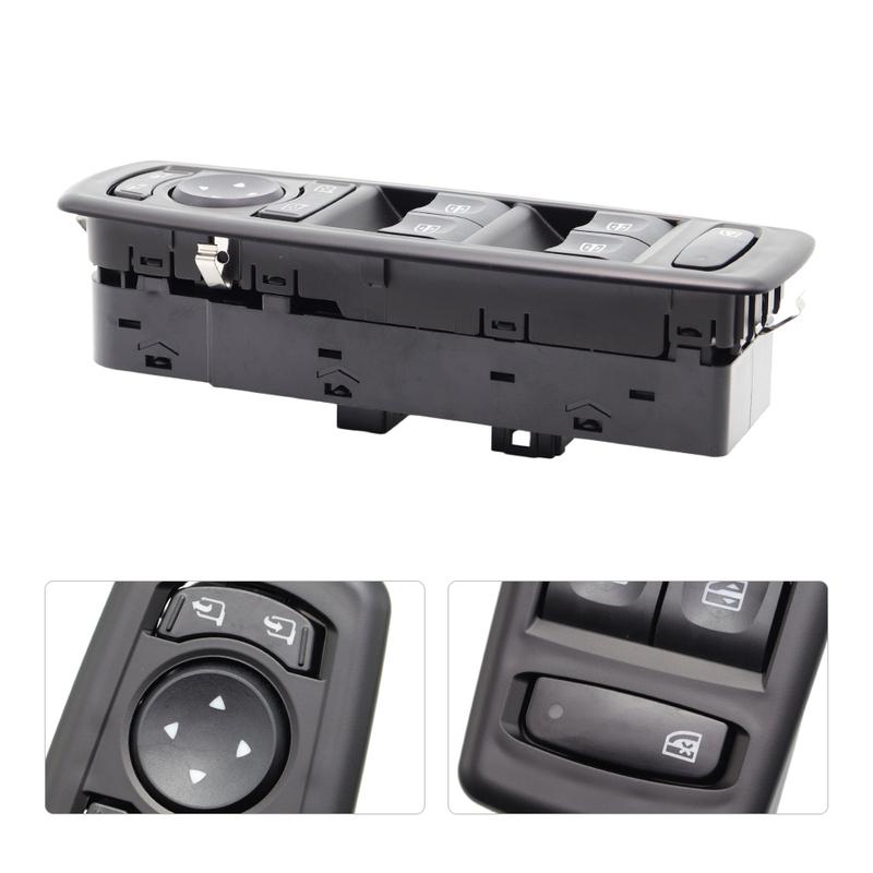 254000006R For Renault Fluence 2008 - 2016 7700817337 Master Power Window Switch Window Lifter Control Button 809610006R