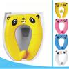 Folding Portable Non Slip Silionce Pads Potty Training Seat For Kids Foldable Toddlers Toilet Seat Potty Seat Cover For Travel