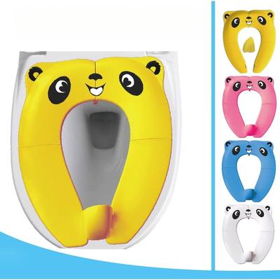 Portable Folding Non Slip Silionce Pads Potty Training Seat For Kids Foldable Toddlers Toilet Seat Potty Seat Cover For Travel