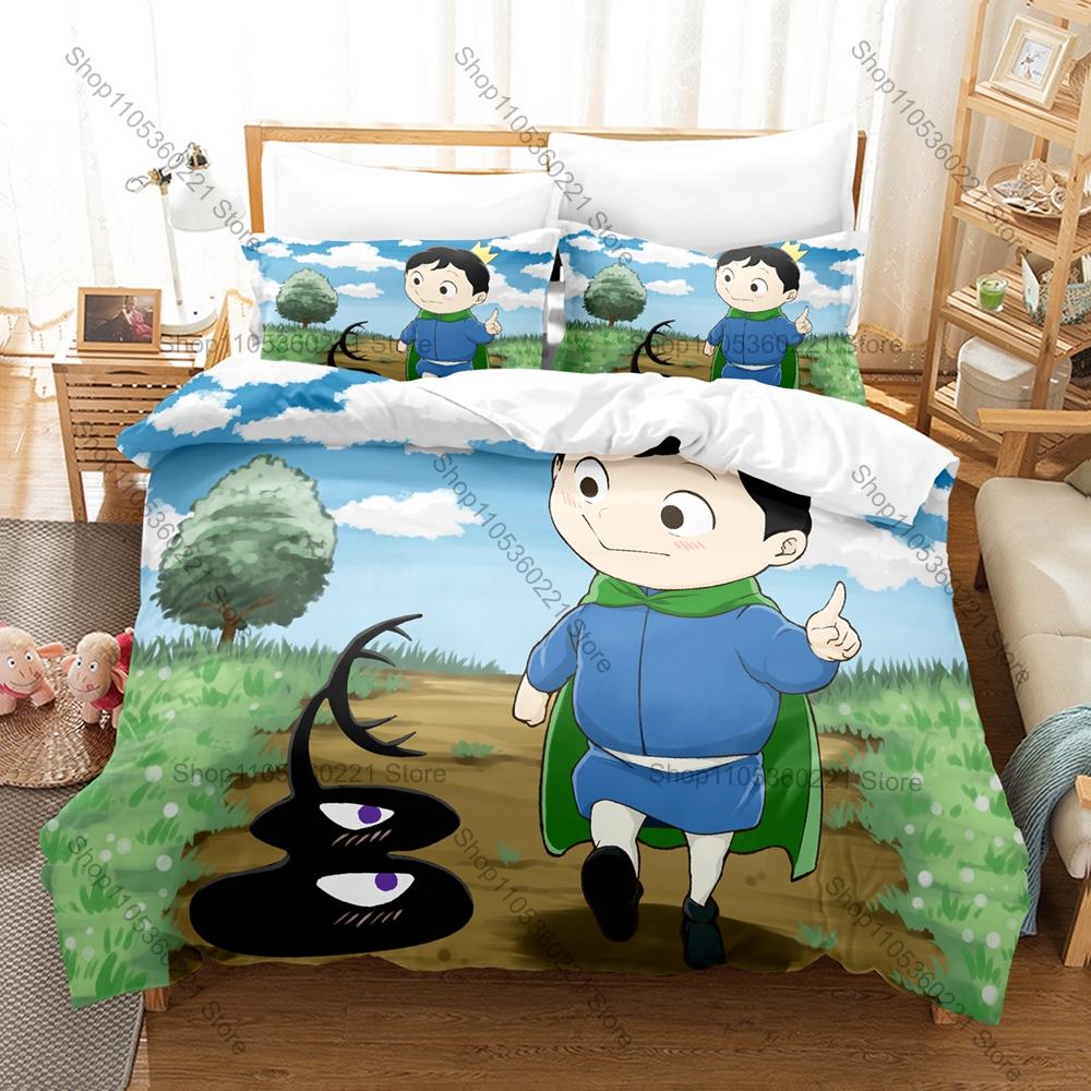 Cool Anime Ranking of Kings Bedding Set Duvet Cover + 2 Pillowcases Lovely Cartoon Pattern Comfortable Bed Linens