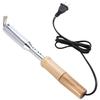 New 1Pc  Electric Soldering Iron Solder Welding Chisel Tip Wood Handle Home Tool