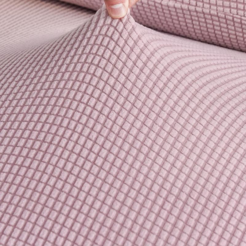 Premium Velvet Plush L Shaped Sofa Cushion Cover for Living Room Elastic Furniture Couch Slipcover Chaise Longue Sofa Seat Cover Stretch