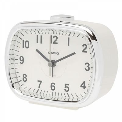 Alarm Clock Cream Analog Snooze with Light Retro TQ-159-7JF