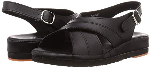 Bio Fitter Nurse Sandals, Women's, Black, Sizes S (22.0-22.5 cm), 3E