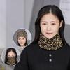 Women's Multifunctional Neck and Hat Scarf: Warm Twist Cap & Mask for Autumn/Winter