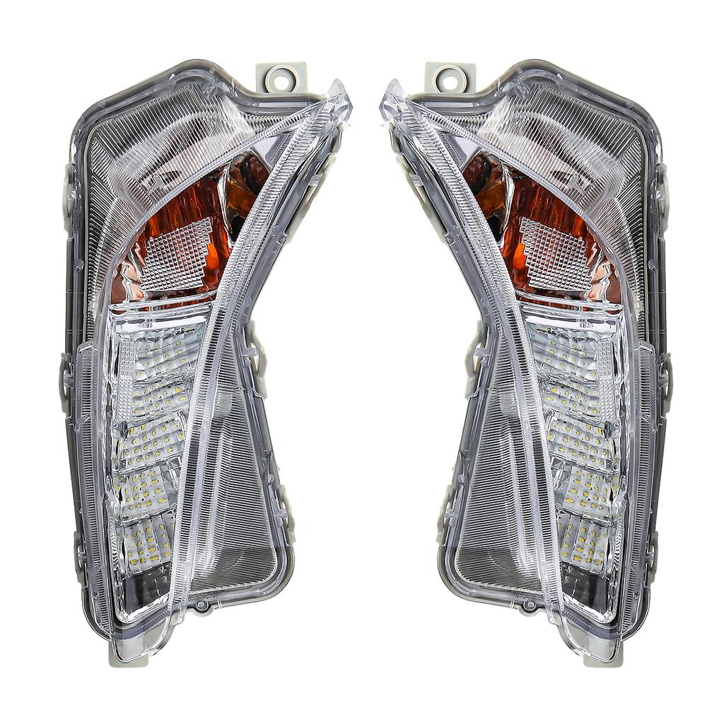 Fog Lights Driving Lamps Kits For 2015-2016-2017 Toyota Camry Led DRL Turn Signal 8151006050/TO2531153/8152006050/TO2530153