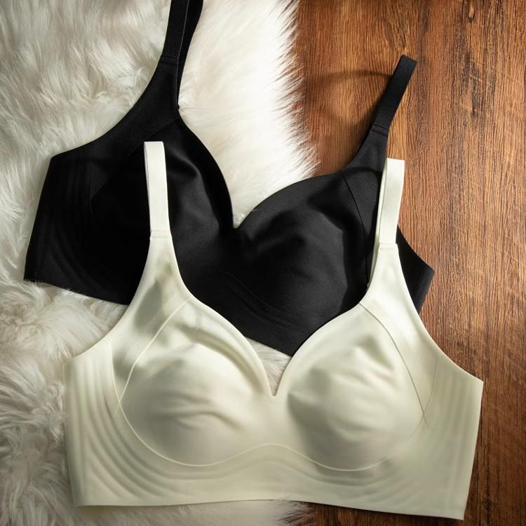 

Жіноча білизна з тонкої тканини 10D: Легкий, без кісточок, мінімізуючий бюстгальтер для великих грудей. XL - 80C/85AB