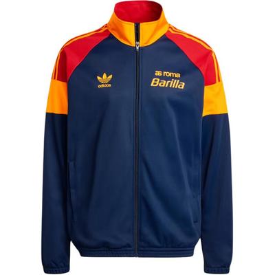 Originals FW24 AS Roma Football Series Comfortable Fashionable Versatile Jacket Men Jacket Night-Blue IT3878