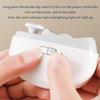 Electric Nail Clipper for Seniors with Nail Catcher, USB Rechargeable 3-in-1 Trimmer and File, LED Light