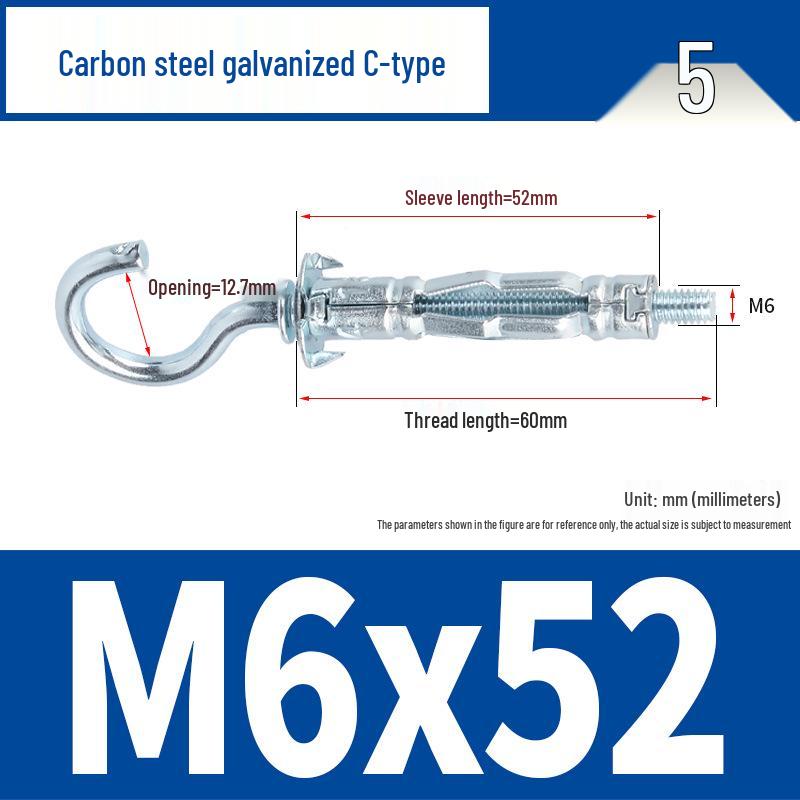 Plastic Petal Nut Expansion Screw for Hollow Sheet Metal - Fixed Lantern Rivet Expansion Bolt