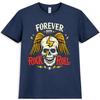 Skull Wings TShirt Rock N Roll Graphic Tee Punk Music Gothic Metal Gift Top