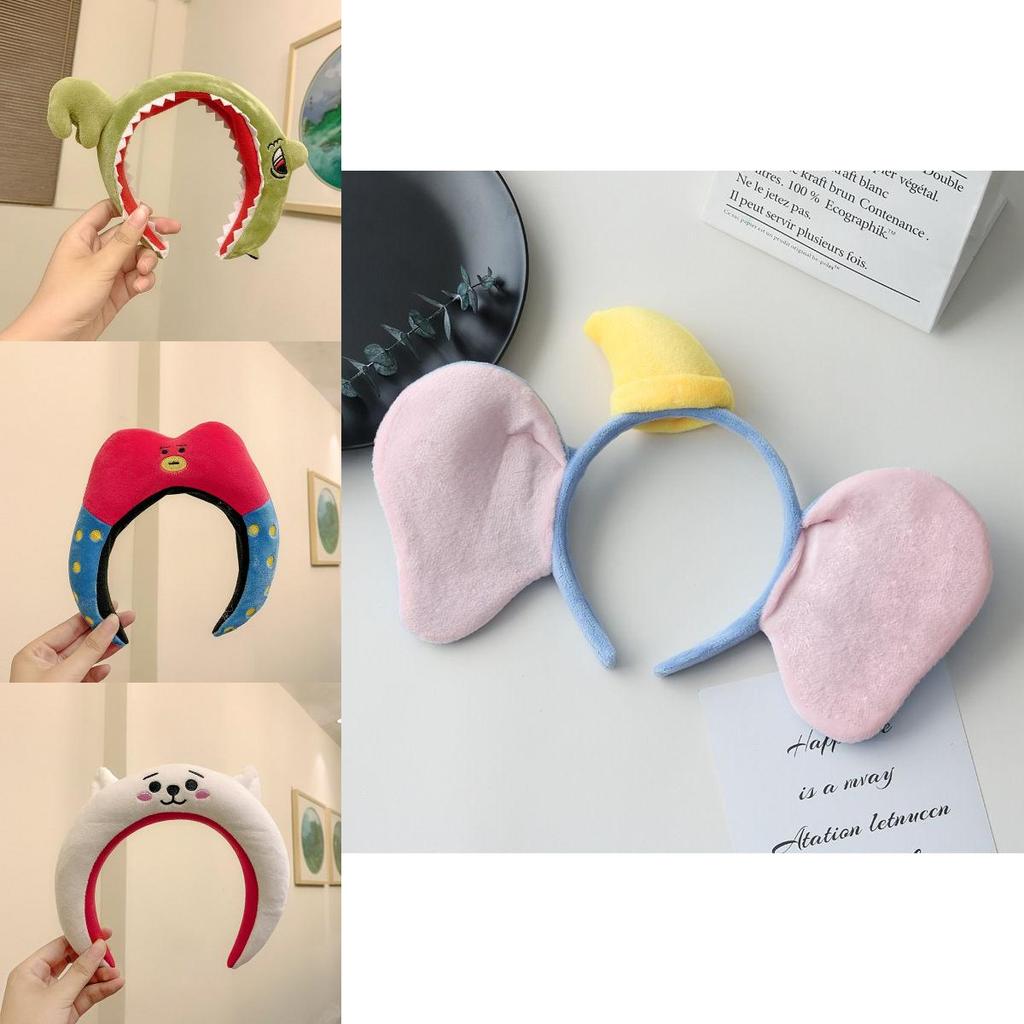 Plush Animal Hair Hoops For Birthday Decorations Cosplay 17 Unique Designs