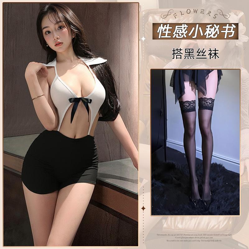 Sex lingerie sexy secretary uniform hip skirt free cosplay teacher hot temptation pure desire style suit