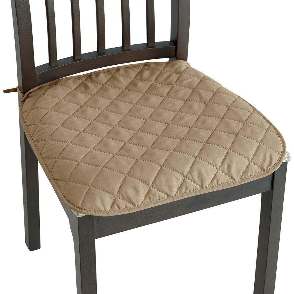 2 Piece Waterproof Quilted Chair Seat Scratch Resistant Chair Cover  Living Room