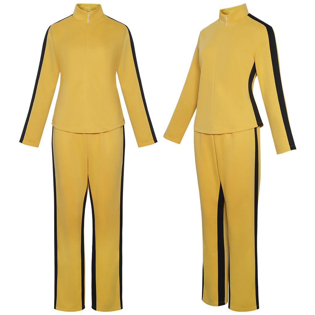 Set Costum Kill Bill Vol 1 Pentru Cosplay Și Halloween Cu Material Confortabil Pentru Adulți