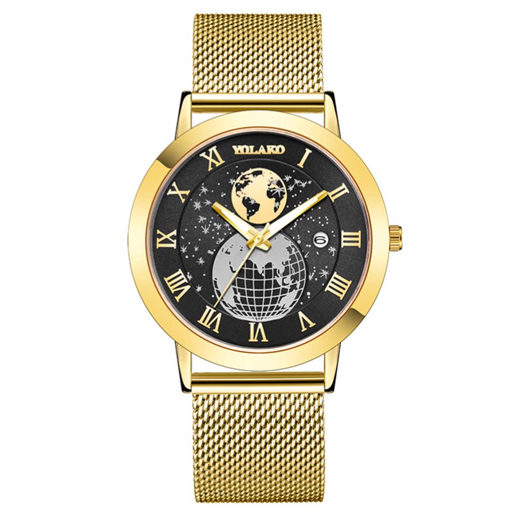 Men's Luminous Running Alarm Clock Watch