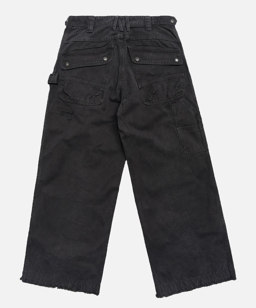 Mideueobdeiteu Wide Fit Destroyed Work Pants_2Color