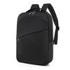 Sleek Minimalist Backpack with Front Zipper Pocket and Padded Shoulder Straps