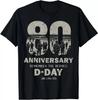D-Day 80Th Anniversary Commemorative Normandy Beach T-Shirt