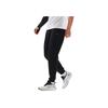 Li-Ning Fitness Series Solid Color Moisture Wicking Quick Dry Tapered Knit Sports Pants Men Bottoms Black AKLU481-1