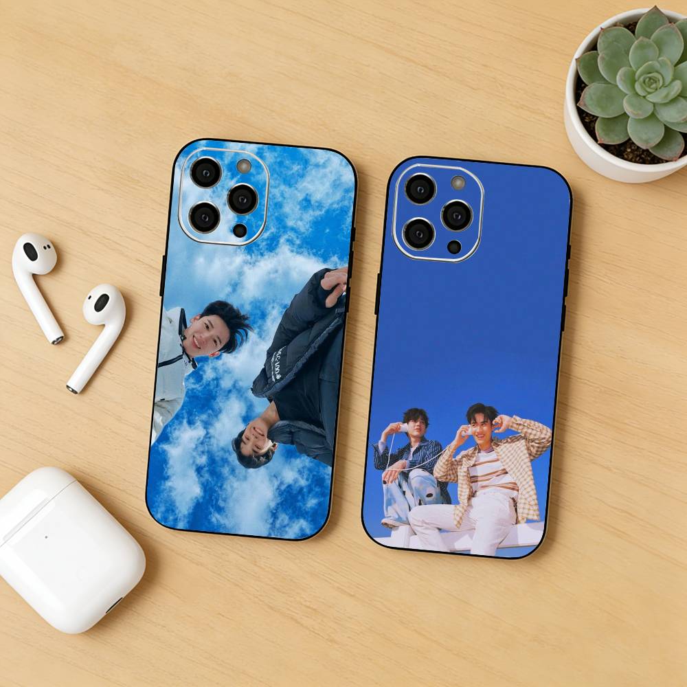 CP T-TayNew Phone Case For iPhone17,16,15,14,13,12 Plus,Max Soft Silicone Black Cover