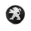 4Pcs Car Wheel Hub Center Cap Metal Emblem Stickers For Peugeot 206 307 308 207 3008 208 407 508 w 2008 5008 301 406 408 607 4008
