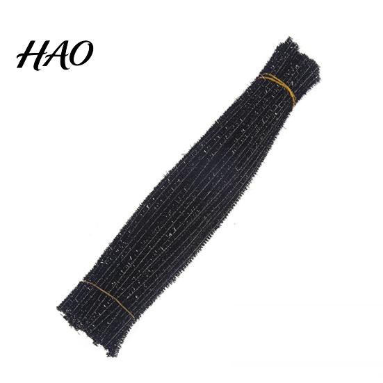 Children's Crafts Chenille Stems 100Pcs Glitter Flexible Bendable Plush Tinsel Kids Educational DIY Craft Supplies Toys Crafting Pipe Cleaners