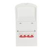 Dual Power Distribution Box Leakage Protection Guide Rail Mounted Mains To Generator Changeover Swit