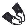 Double Shoulder Armpit Bag Vintage PU Leather Multi Function Underarm Wallet Holster Bag for Men Outdoor Phone