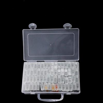 64 Box Dismountable Diamond Box Accessories Diamond Embroidery Cases PP Plastics Box Organizer Home Storage Boxes