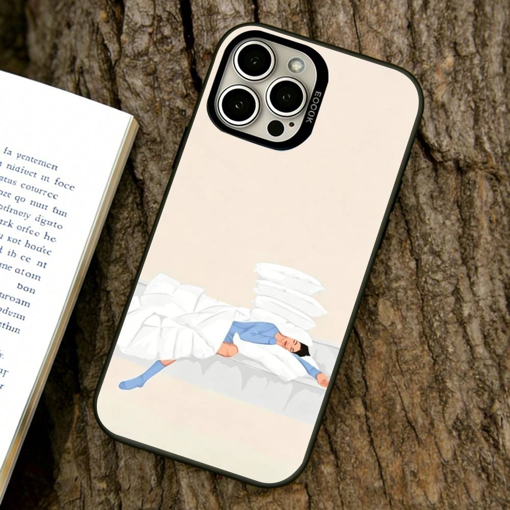 

Slack off Phone Case For iPhone 17,16,15,14,13,12,11 Plus,Pro Max,XS,Colorful Silver Phone case Funda Cover iPhone16