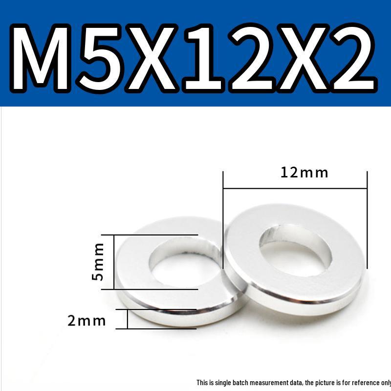 Colorful Aluminum Alloy Flat Washer & Spacer (M4/M5/M6/M8)