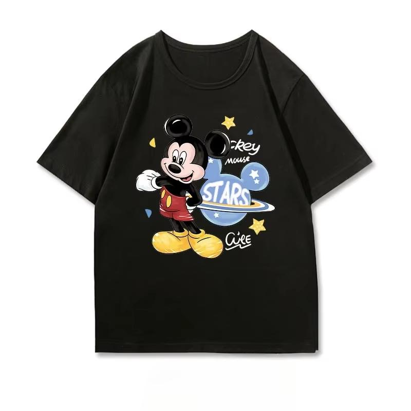 Autumn 2025 Trendy Casual Couple Tshirt Unisex Short Sleeve Cotton Tshirt Birthday Gift Casual Top
