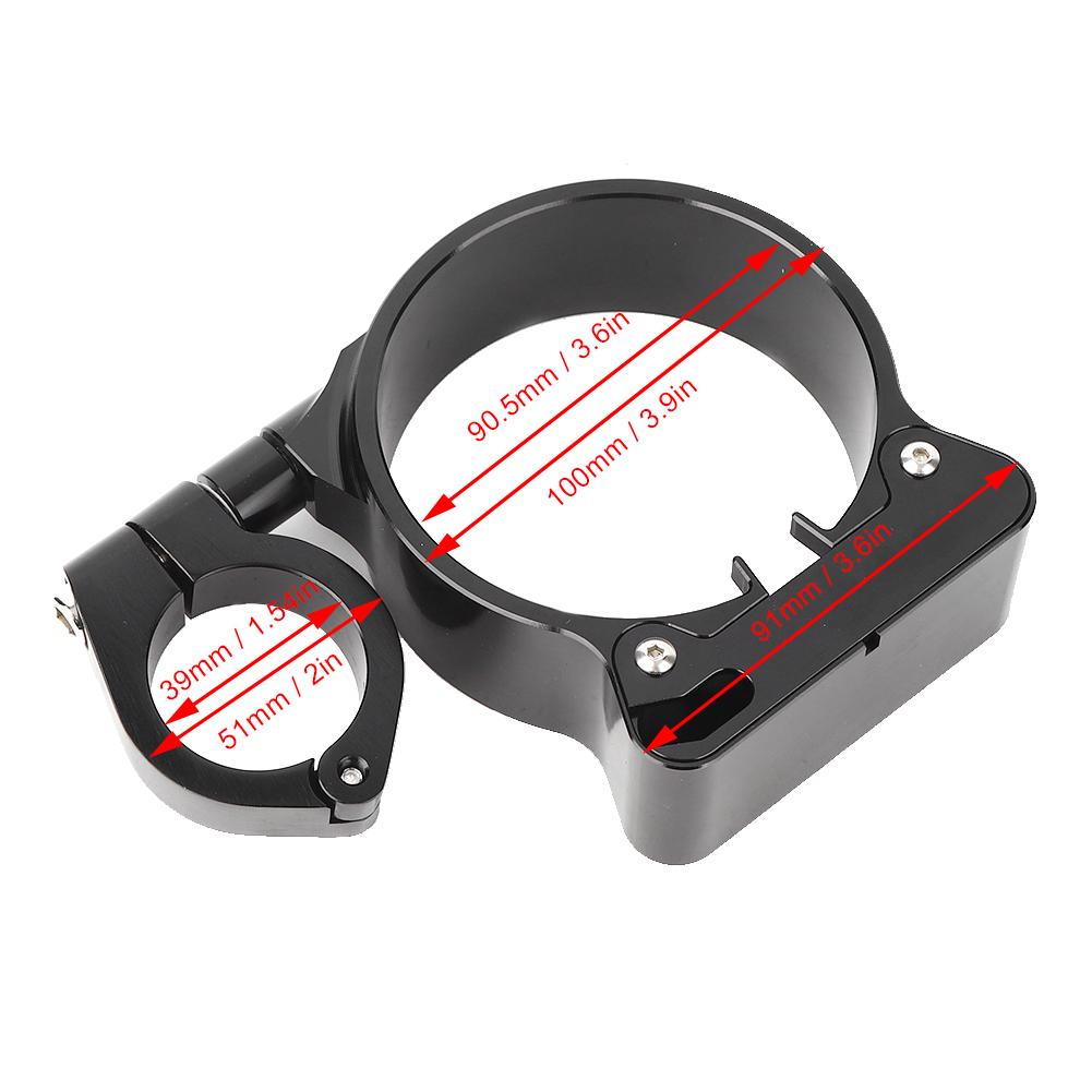 CNC Motorcycle Instrument Relocation Mount Bracket Fit for XLH 1200 XLH 883 XL 1200L