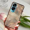 Voor Honor 90 Lite Honor90 Pro 5G Hoesje Siliconen Zacht Geschilderd Zwart Bumper Funda Coque voor HONOR 90 Pro 90Lite Beschermtas