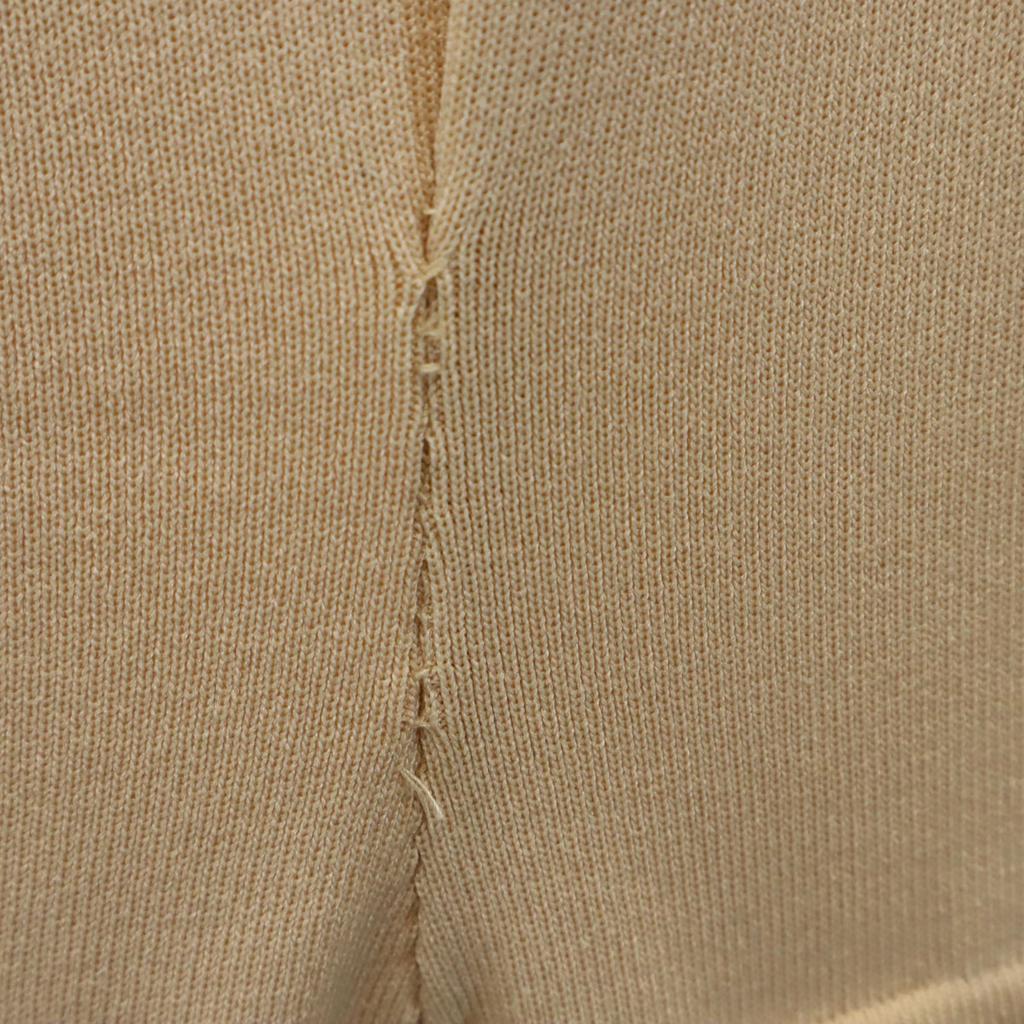 Rene No sleeve knit one piece 36 beige Women Used