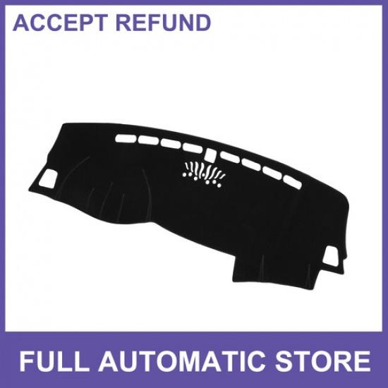 Car Dashboard Cover Mat Polyester Black ONE  for Kia Sportage 2017-