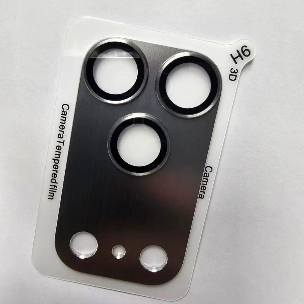 Luxury Solid Color Metal Alloy Bumper Lens Full Protect Case for IPhone 17 Pro Max / 17Pro Camera Tempered Glass Film Scratch Cover Cap Phone Accessry